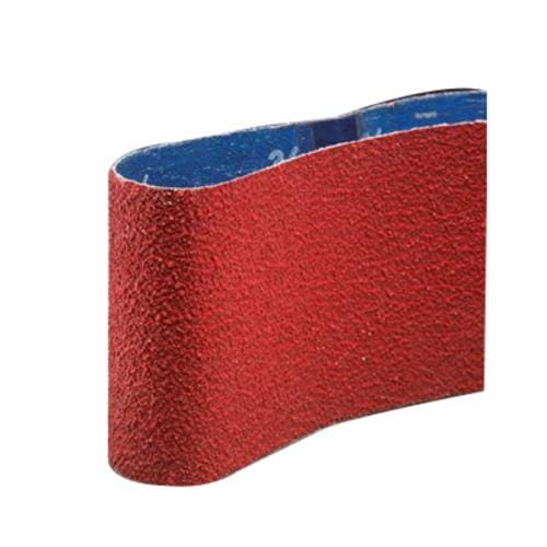 Norton® 78072718751 SG R981 Plyweld Portable Coated Abrasive Belt, 3-1/2 in W x 15-1/2 in L, 80 Grit, Coarse Grade, Ceramic Alumina Abrasive, Polyester Backing